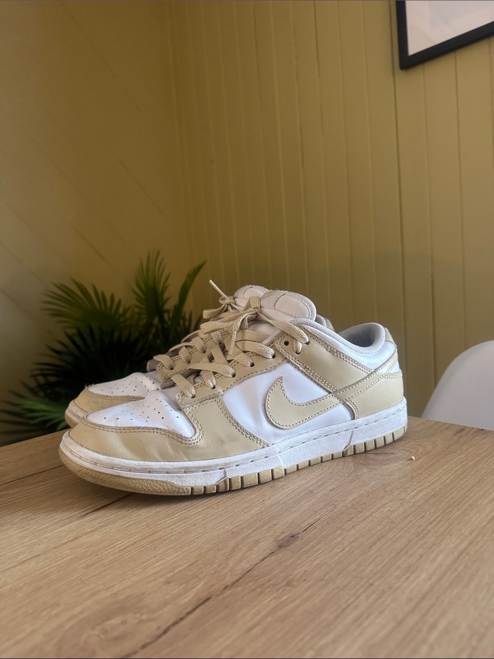 Nike Dunk Gold White